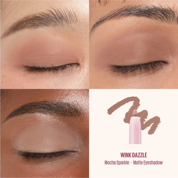 Kaja WINK DAZZLE Eyeshadow & Glitter Multi Stick - MOCHA SPARKLE - Picture 6 of 6